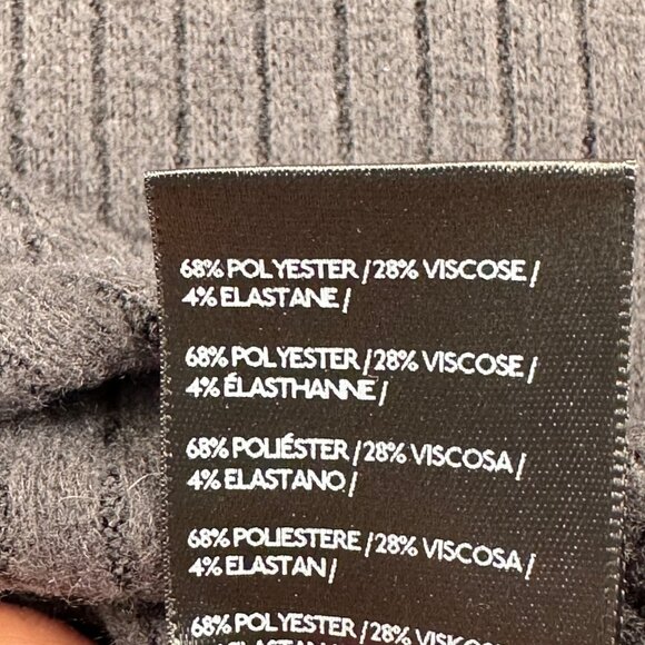 Urban outfitters Silence + Noise Womens Midi Dress Gray S Cosy Off Shoulder - Picture 8 of 15